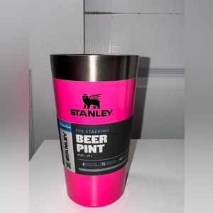 Stanley Neon Electric Pink 16 oz